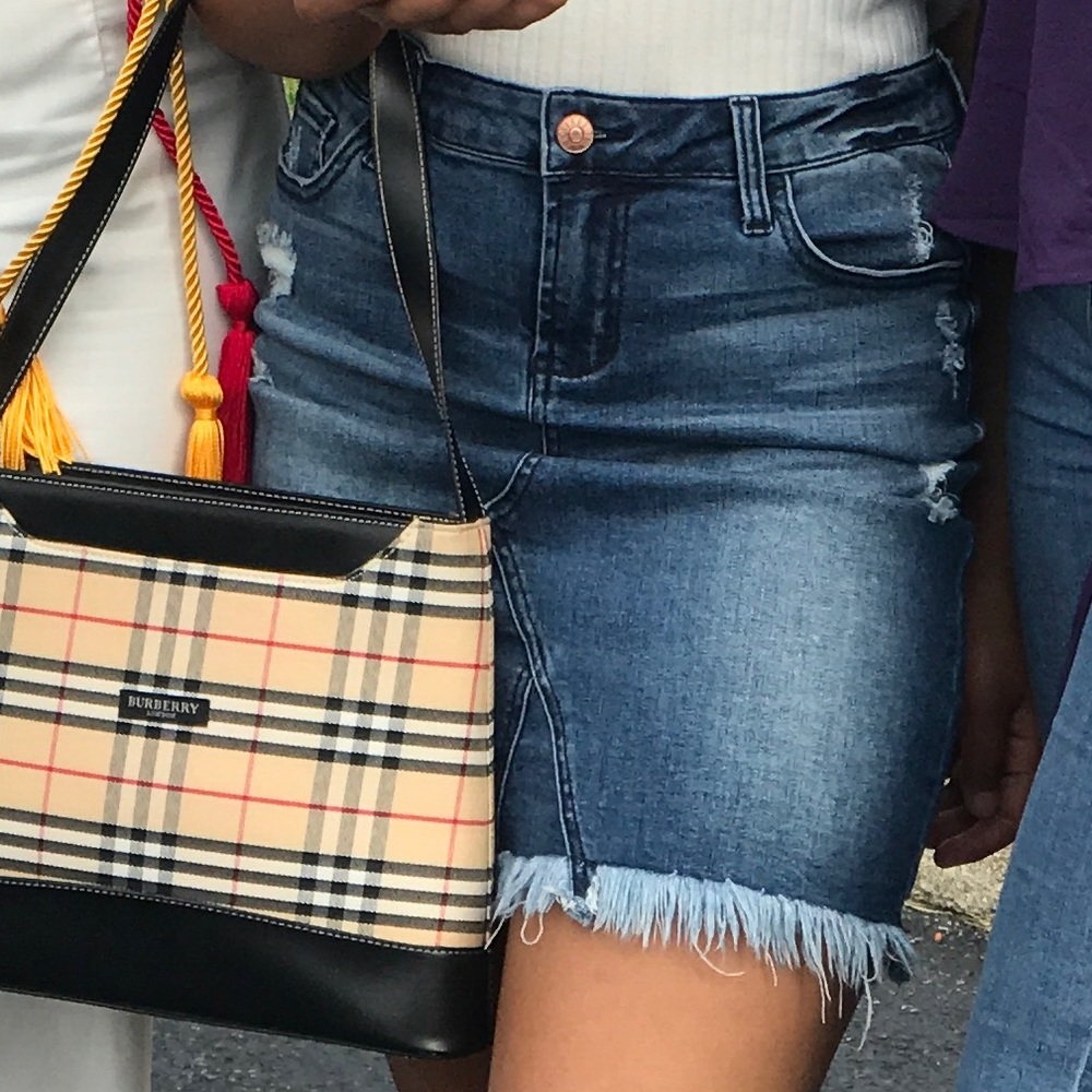 jean skirt